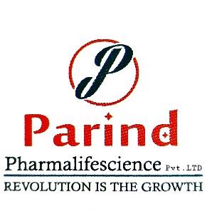 PARIND PHARMALIFESCIENCE PVT. LTD WITH LOGO OF P logo