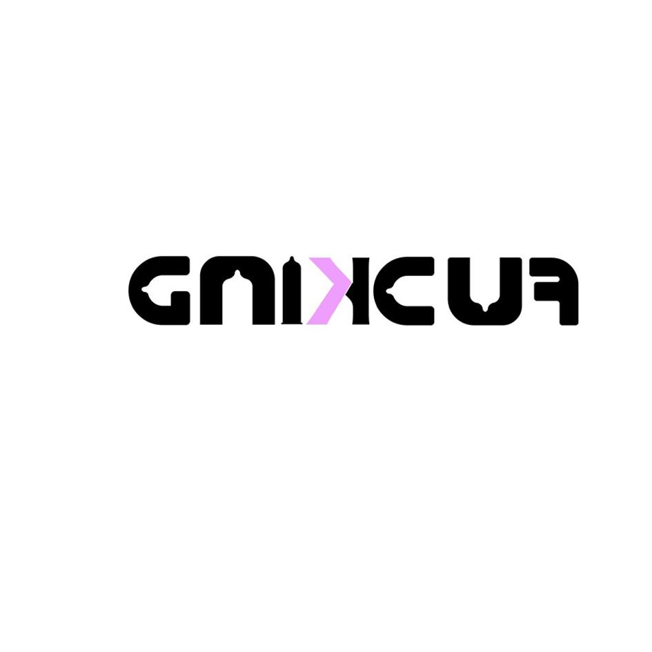 Gnikcuf logo