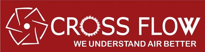 CROSS FLOW WE UNDERSTAND AIR BETTER logo