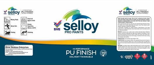 SVE SELLOY PRO PAINTS (LABEL) logo