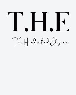 T.H.E The Handcrafted Elegance logo