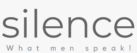 silence What men speak logo