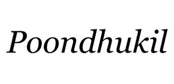 Poondhukil logo