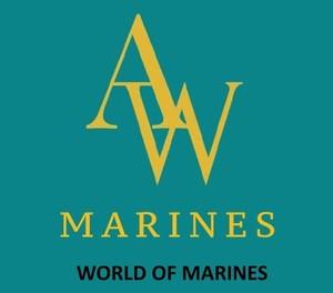 AW MARINES - WORLD OF MARINES logo