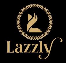 LAZZLY WITH L LOGO logo