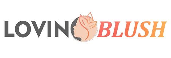 LOVIN BLUSH logo