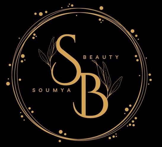 SB SOUMYA BEAUTY logo