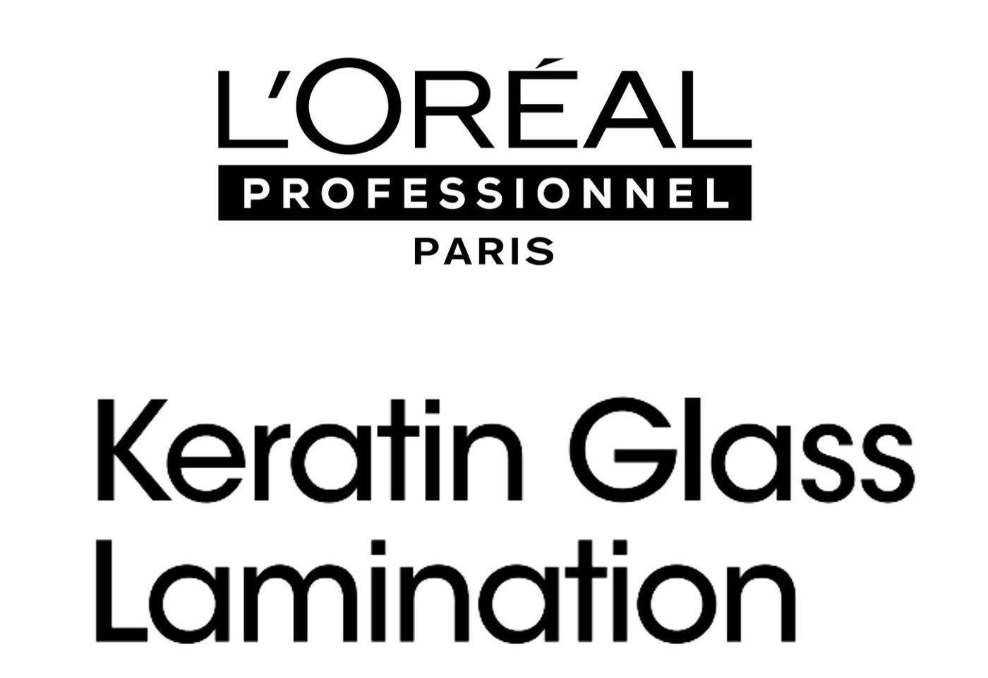 L'OREAL PROFESSIONNEL PARIS KERATIN GLASS LAMINATION logo