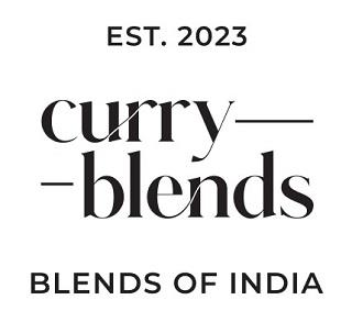curry blends BLENDS OF INDIA EST.2023 logo