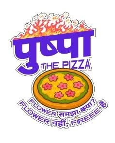 PUSHPA THE PIZZA FLOWER SMAJHA KYA? FLOWER NAHI, FIREEE HAI logo
