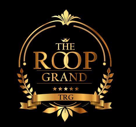 THE ROOP GRAND WITH THE DEVICE OF TRG logo