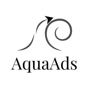 AquaAds (With Device) logo