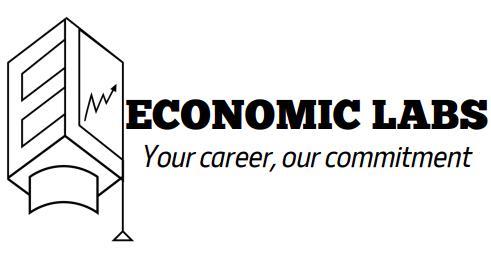 ECONOMIC LABS with tagline YOUR CAREER, OUR COMMITMENT logo