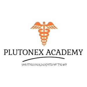 PLUTONEX ACADEMY - QUALITYDELIVEREVERYSTEPOFTHEWAY logo