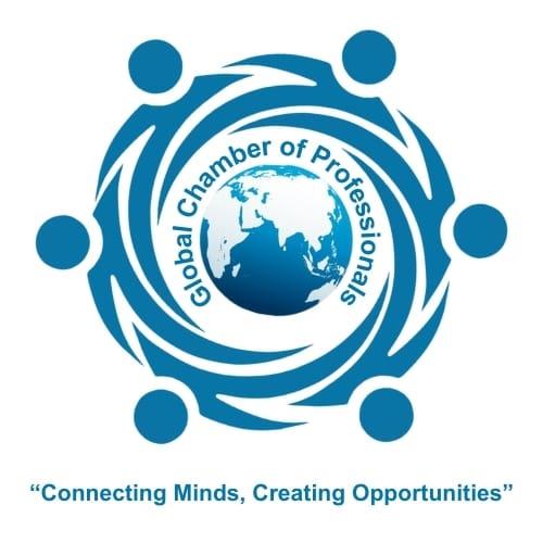 Global Chambers of Professionals Connecting Minds, Creating Opportunities Device logo