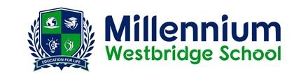 MILLENNIUM WESTBRIDGE SCHOOL WITH MISCELLANEOUS DEVICE logo
