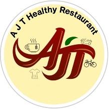 AJT HEALTHY RESTAURANT logo