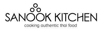 SANOOK KITCHEN cooking authentic Thai food logo