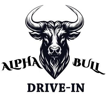 ALPHA BULL DRIVE-IN with Device of Bull logo