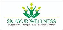 SK AYUR WELLNESS (Alternative therapies and research centre) logo