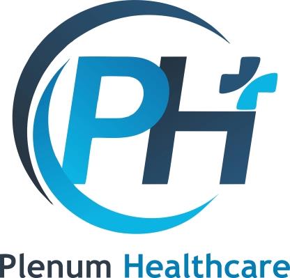 Plenum Healthcare with PH Device logo