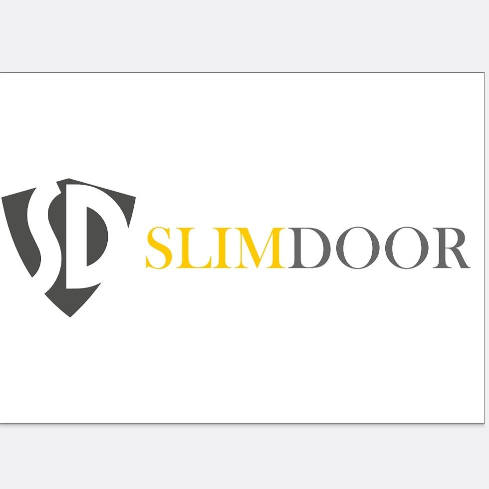 SLIMDOOR WITH DEVICE OF S D logo