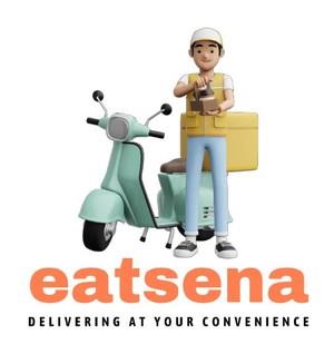 EATSENA - DELIVERING AT YOUR CONVENIENCE logo