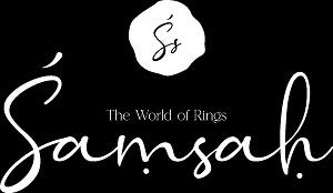 Sam Sah - The World Of Rings (With Device Of SS) logo