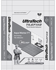 UltraTech TILEFIXO - Aqua Marine VT (Packaging) logo