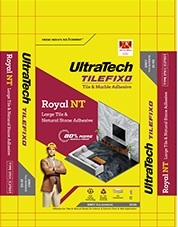 UltraTech TILEFIXO - Royal NT (coloured Packaging) logo
