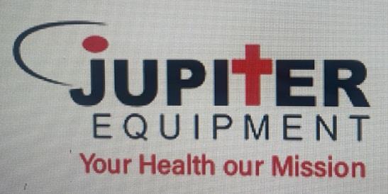 JUPITER EQUIPMENT - Your Health our Mission (LOGO) logo