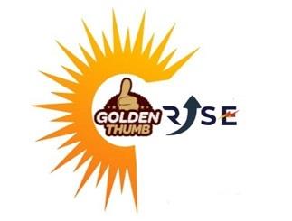 GOLDEN THUMB RISE logo