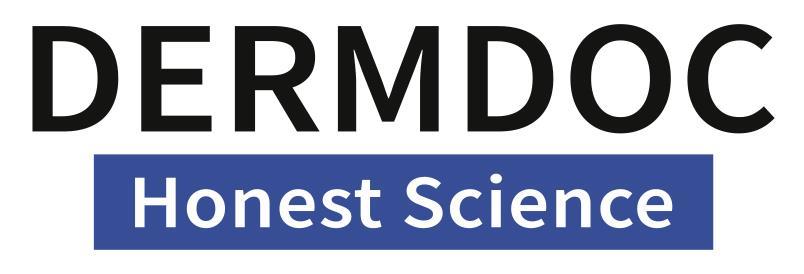 DERMDOC HONEST SCIENCE logo