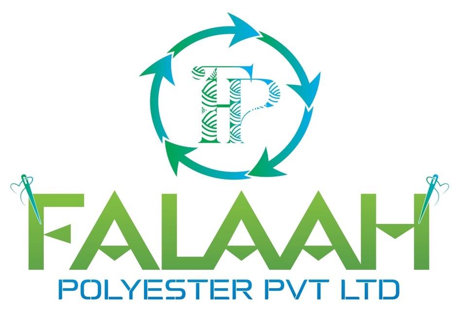 FALAAH with the artistic design and work in arrow circle where in FP is displayed logo