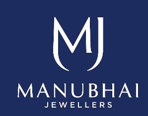 MJ MANUBHAI JEWELLERS logo