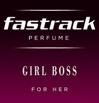 fastrack PERFUME GIRL BOSS FOR HER logo
