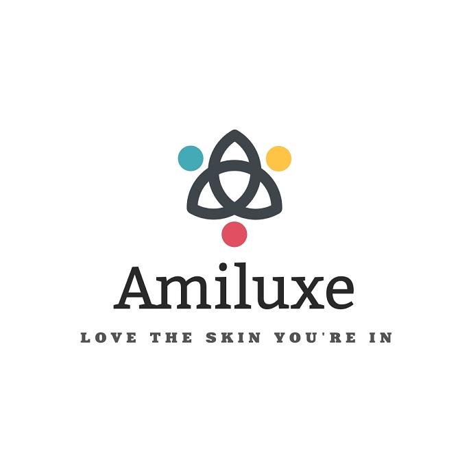 AMILUXE : LOVE THE SKIN YOU'RE IN logo