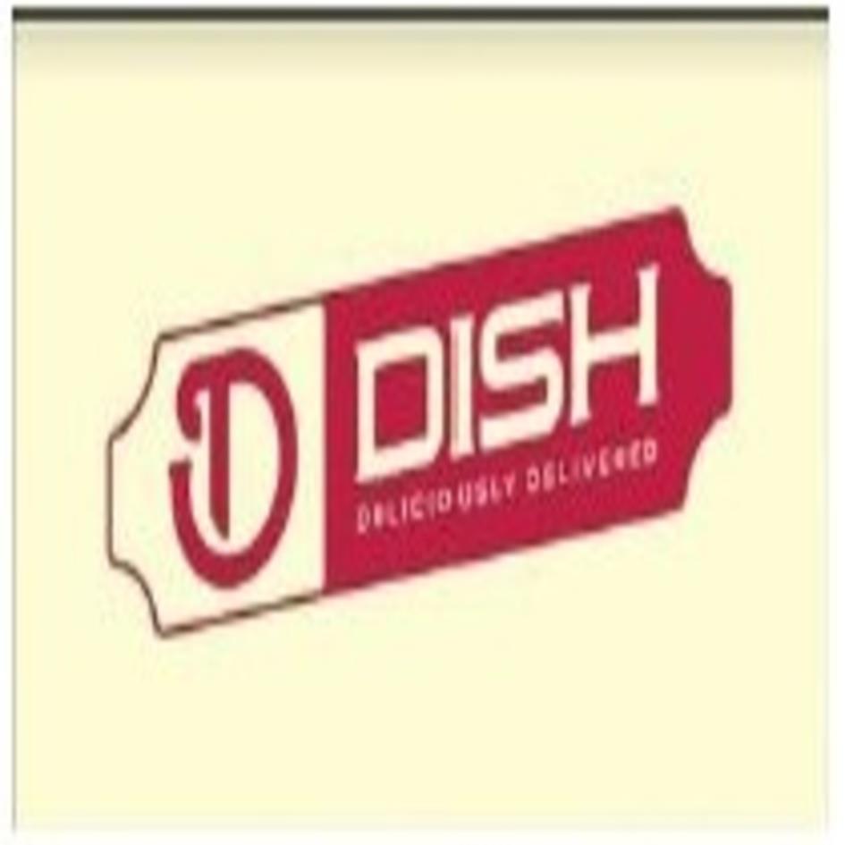 D DISH DELICIOUSLY DELIVERED logo