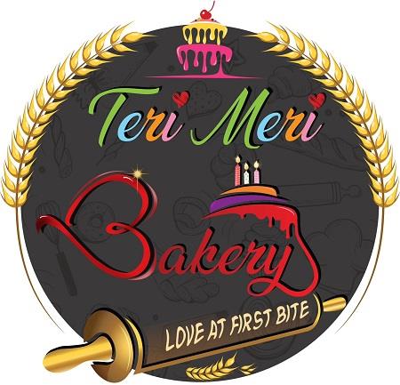 Teri Meri Bakery (love at first Bite ) logo