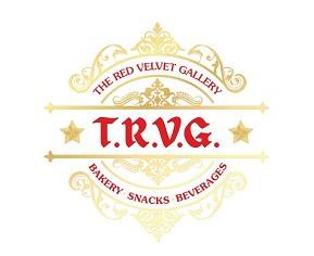 THE RED VELVET GALLERY WITH THE DEVICE OF T.R.V.G. logo