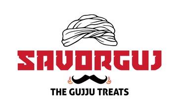 SAVORGUJ : THE GUJJU TREATS logo