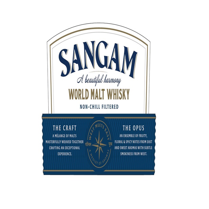 Sangam World Malt Whisky (Device) logo