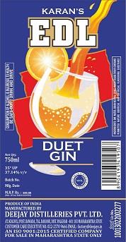 KARAN'S EDL DUET GIN logo