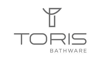 TORIS BATHWARE WITH DEVICE OF T logo