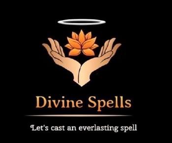 Divine Spells Let's cast an everlasting spell logo