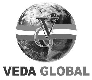 VEDA GLOBAL (With Device Of VG) logo