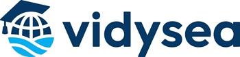 Vidysea Logo with Globe Device logo