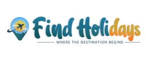 FIND HOLIDAYS-WHERE THE DESTINATION BEGINS logo