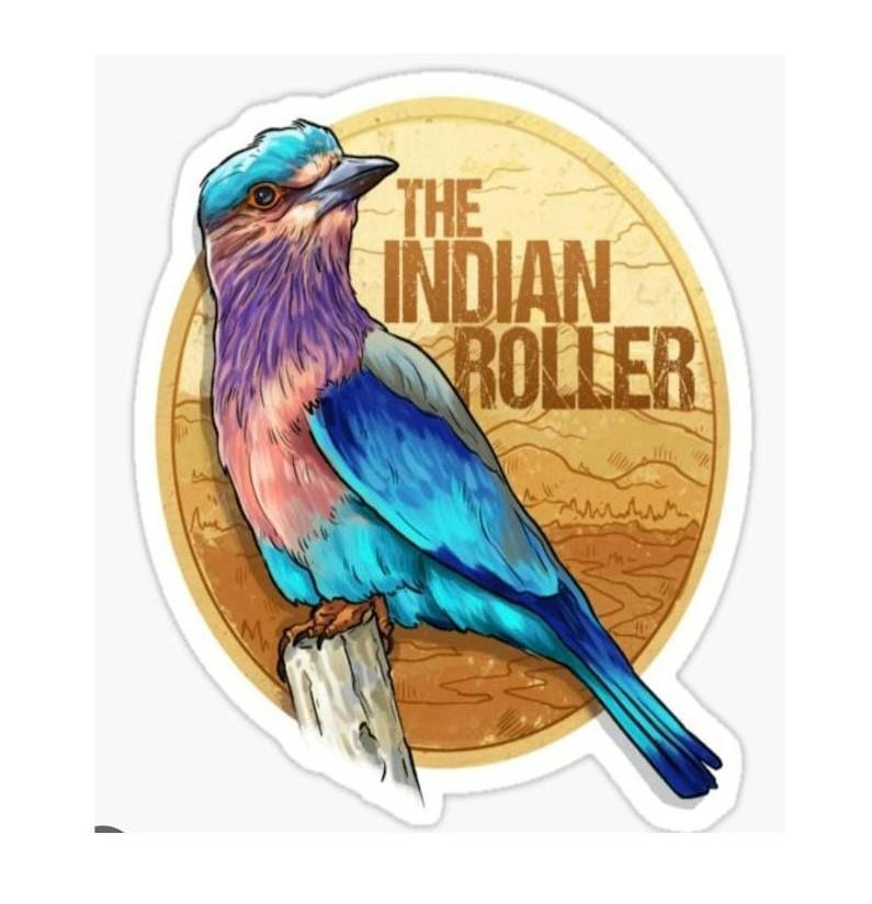 THE INDIAN ROLLER logo