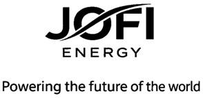 Device mark for JOFI ENERGY Powering the future of the world logo